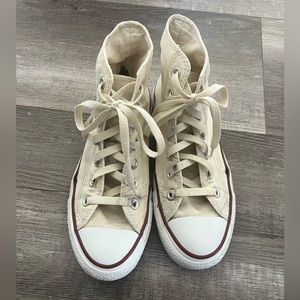 Converse M9162 Hi Cream Off White Canvas Unisex Sneakers M 5.5 / W 7.5
